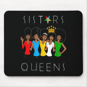 Oes fatale Schwestern Königinnen Damen östlicher S Mousepad