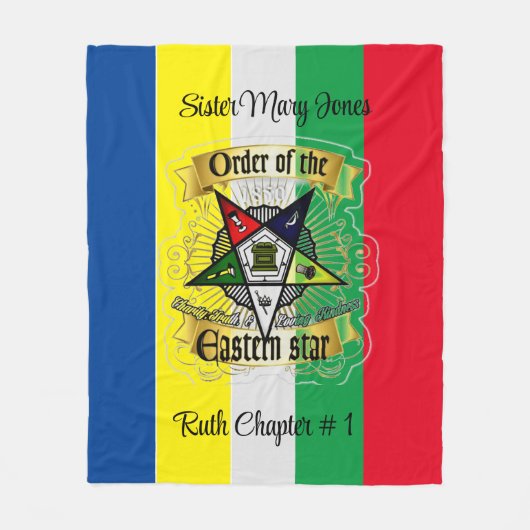 OES FLEECE BLANKET (Vorderseite)