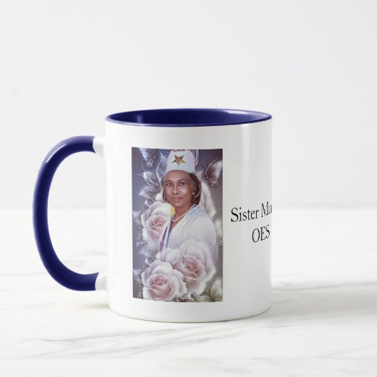 OES Foto und Logo Tasse (Links)