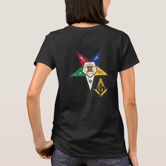 OES & Freemason T-Shirt (Rückseite)