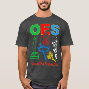 OES fünf Emblems-Orden des Ost-Star-Tages T-Shirt