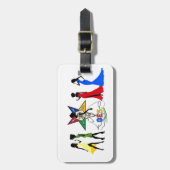 OES GEPÄCKANHÄNGER (Vorderseite vertikal)