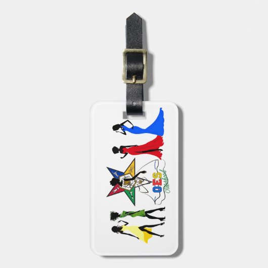 OES GEPÄCKANHÄNGER (Vorderseite vertikal)