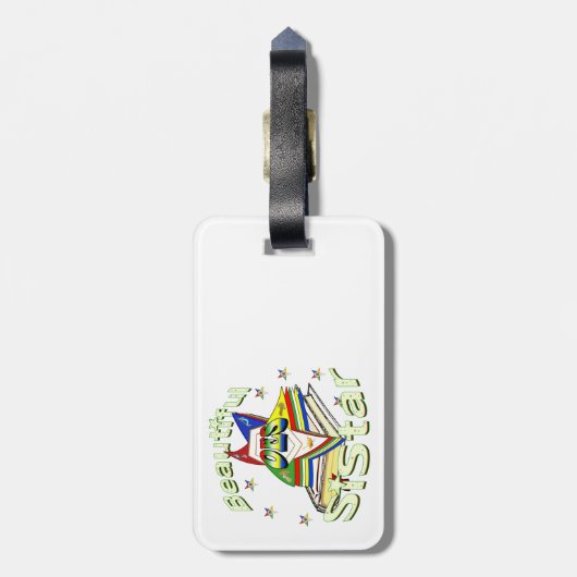 OES Gepäckanhänger (Rückseite vertikal)