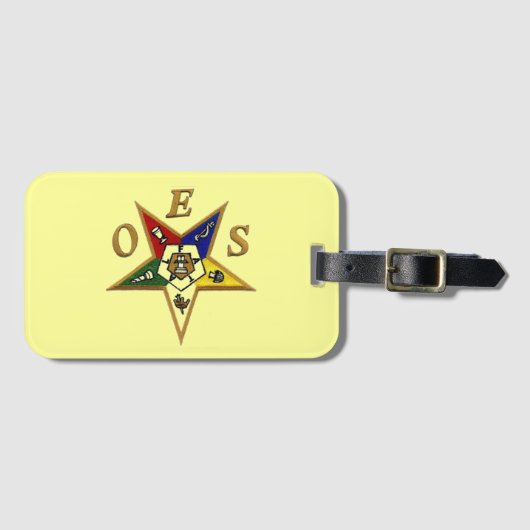 OES GEPÄCKANHÄNGER (Vorderseite (Horizontal))