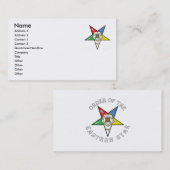 OES Geschäfts-Karten Visitenkarte (Vorne/Hinten)