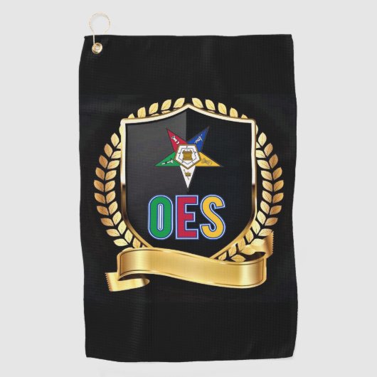 OES GOLFHANDTUCH (Vorderseite)