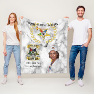 OES Grand Worthy Matron Fleece Blanket