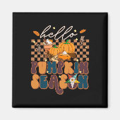 OES Hello Fall Pumpkin Saison der Eastern Star Magnet (Vorne)