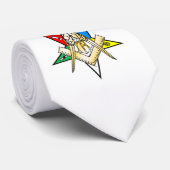 OES hinter Gönner-Krawatte Krawatte (Gerollt)