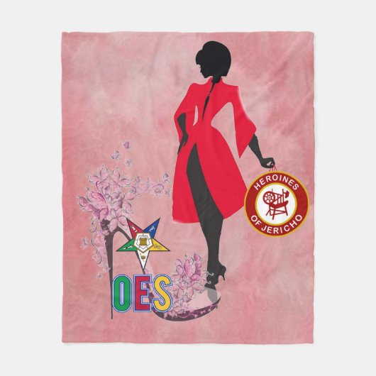 OES/HOJ FLEECEDECKE (Vorderseite)