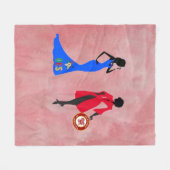 OES/HOJ FLEECEDECKE (Vorderseite (Horizontal))