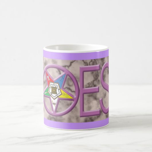 OES im Rosa Kaffeetasse (Mittel)