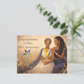 OES-Jubiläumspostkarten Postkarte (Stehend Vorderseite)