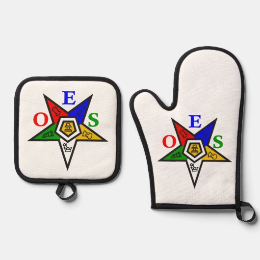 OES OFENHANDSCHUH & Topflappen-Set (Vorderseite)