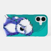OES Old English Sheepdog iPhone 16 Hülle (Rückseite (Horizontal))
