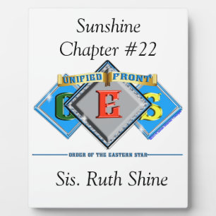 OES-Orden Fotoplatte