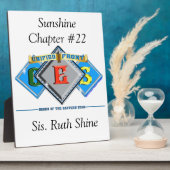 OES-Orden Fotoplatte (Seite)