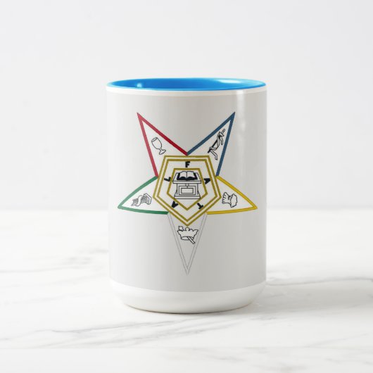OES-Orden Zweifarbige Tasse (Mittel)