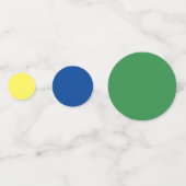 OES Order of the Eastern Star Confetti Konfetti (Rückseiten)