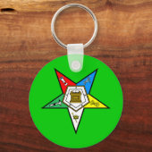 OES Order of the Eastern Star Key Chain Schlüsselanhänger (Vorderseite)