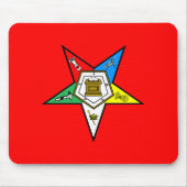 OES Order of the Eastern Star Mouse Pad Mousepad (Vorne)