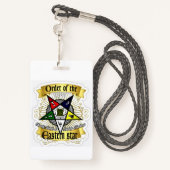 OES Photo Ausweis (Rückseite mit Schlüsselband)