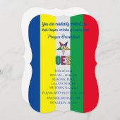 OES Prayer Frühstück Einladung (Vorne/Hinten)