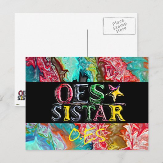 OES Sistar Postkarte (Vorne/Hinten)
