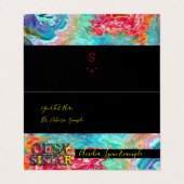 OES SISTAR VISITENKARTEN (Außenseite Aufgefaltet)