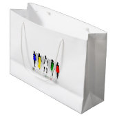 OES Sisters Gift Bag Große Geschenktüte (Vorderseite Schrägansicht)