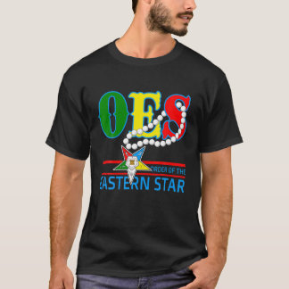 OES Star Necklace Orden der Eastern Star Mother T-Shirt