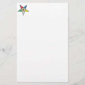 OES Stern-Briefpapier Briefpapier