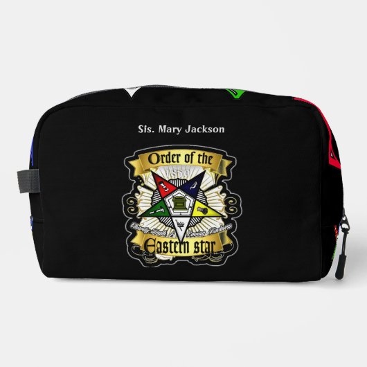 OES Toilettenbeutel Waschbeutel (Vorderseite)