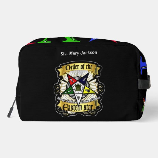 OES Toilettenbeutel Waschbeutel (Rückseite)