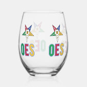 OES WEINGLAS OHNE STIEL (Vorderseite)