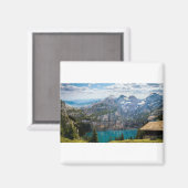 Oeschinen See Magnet (Vorderseite/Rückseite)