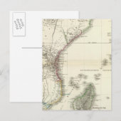 Oest HochAfrika - Ostafrika Postkarte (Vorne/Hinten)