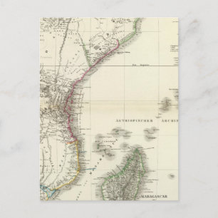 Oest HochAfrika - Ostafrika Postkarte