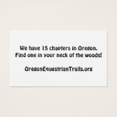 OET-Visitenkarte (Rückseite)