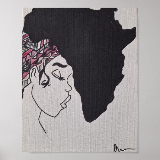 oeuvre originale (poster ) poster (Vorne)