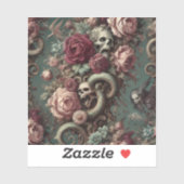 Of Bone & Vine – Gothic Victorian  Aufkleber (Blatt)