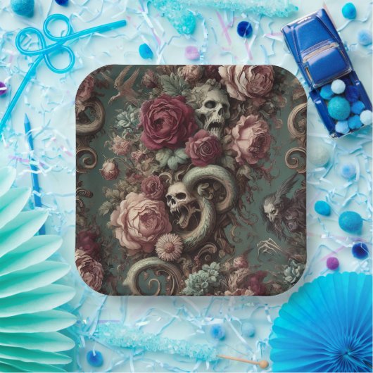 Of Bone & Vine – Gothic Victorian  Pappteller (Party)