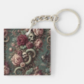 Of Bone & Vine – Gothic Victorian  Schlüsselanhänger (Rückseite)