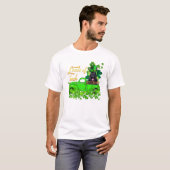 Of Luck Truck Scottish Terrier T-Shirt (Vorne ganz)