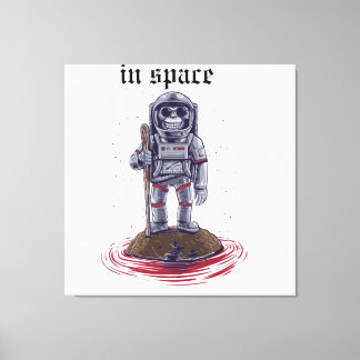 Of space leinwanddruck