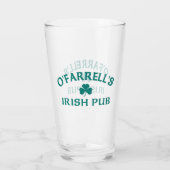 O'Farrell's Irish Pub Glas (Rückseite)