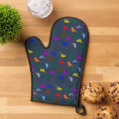 Ofen-Mitt Ofenhandschuh (Oben unten)