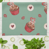 Ofen-Mitt und Pot-Träger Geschirrtuch (Gefaltet)