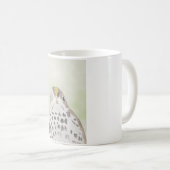 Ofenbauervogel lustige Vogelmalerei Kaffeetasse (VorderseiteRechts)